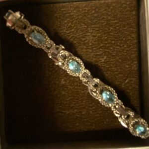 Blue Topaz Bracelet